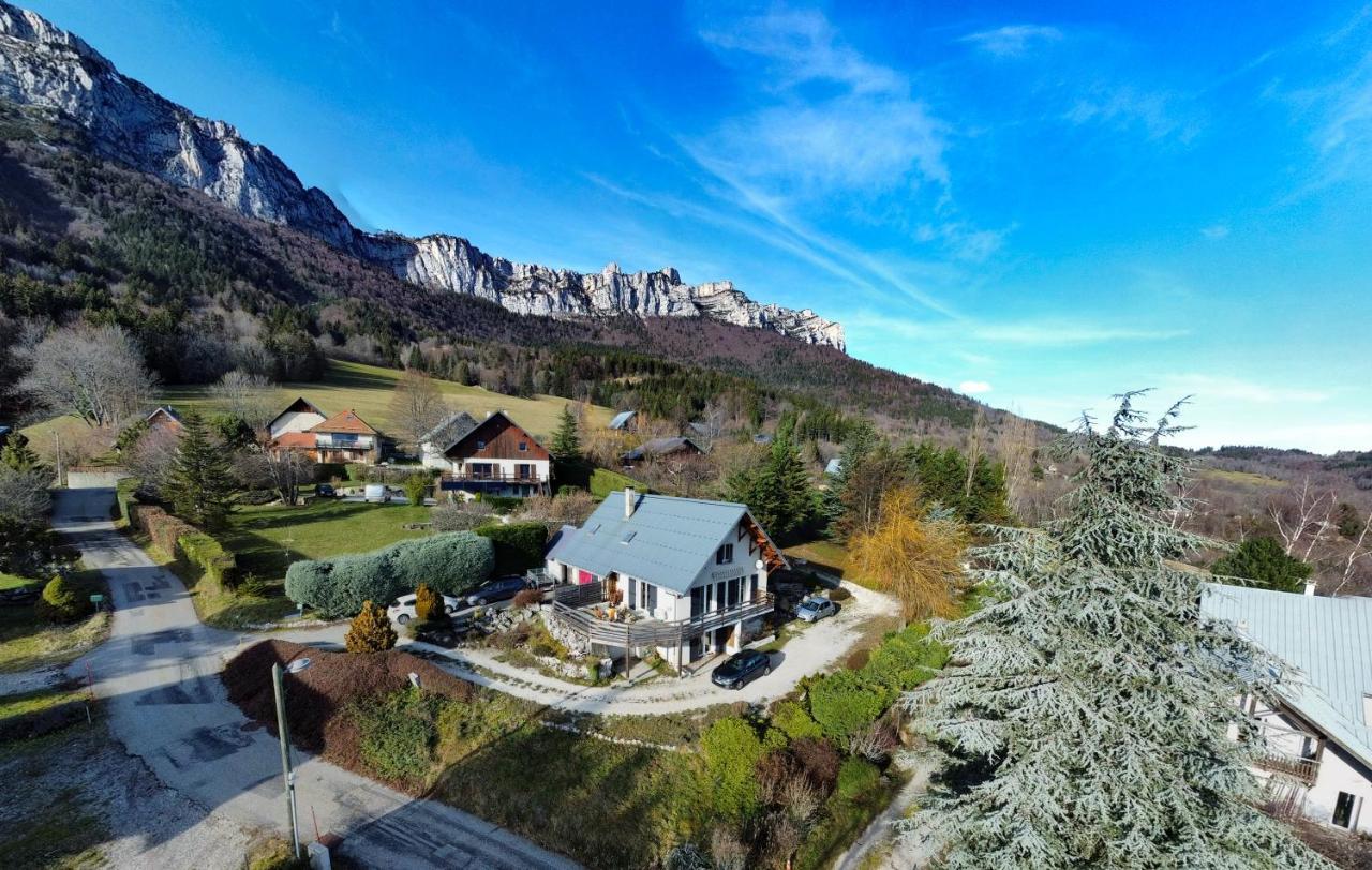 Appartement De Plain-Pied En Montagne Avec Vue Merveilleuse Sur Le Massif De Belledonne Saint Bernard du Touvet エクステリア 写真